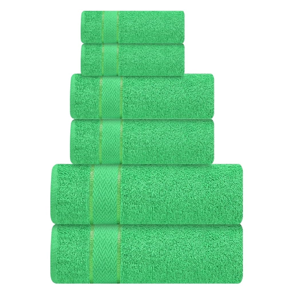 Serviette de bain en peluche pour une routine spa à la maison en 6 pièces