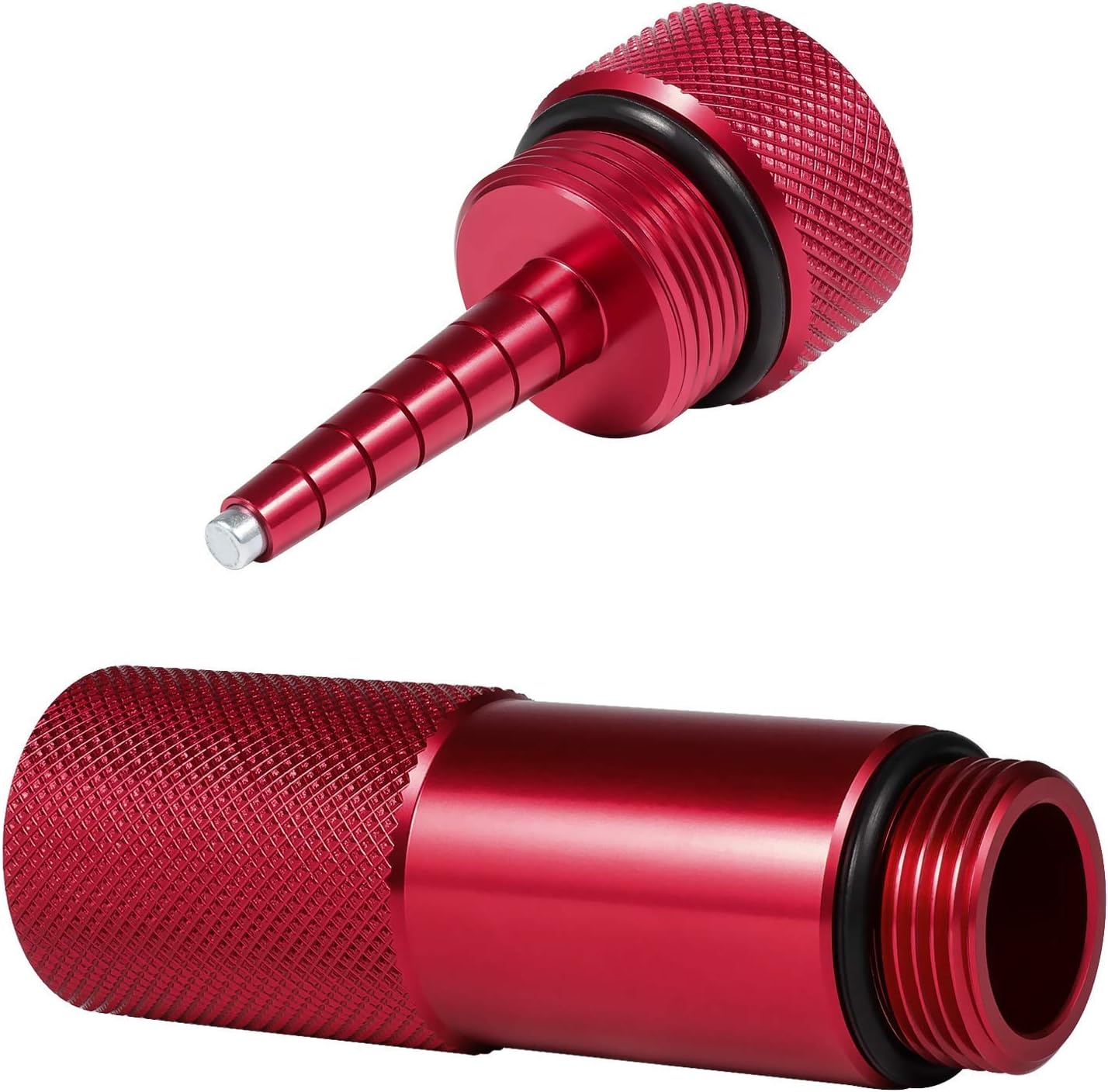 Sunluway for Honda EU1000i EU2000i Generator Complete Combo Kit Mess Free Oil Change Funnel & Magnetic Oil Dipstick Aluminum