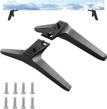 For LG Tv Legs, TV Stand Replacement Legs for Lg - 49 50 55 Inch for LJ UJ UK UM UN Series,for 55UK6500 55UM7300 55UN6900 55LJ5500UA 49UJ6300 49UK6300 49UN6900 50UM7300 50UN6900 and Other Models of TV