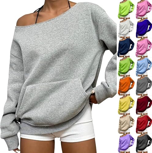 Women’s Loose Long Sleeve Sweatshirt