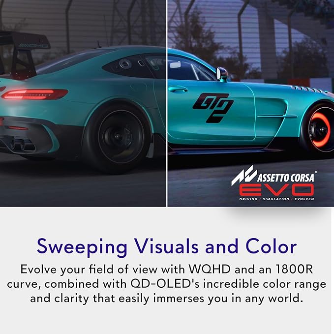 Monitor Curvo Gaming 34.2 WQHD 240Hz OLED 0.03ms miniatura 4