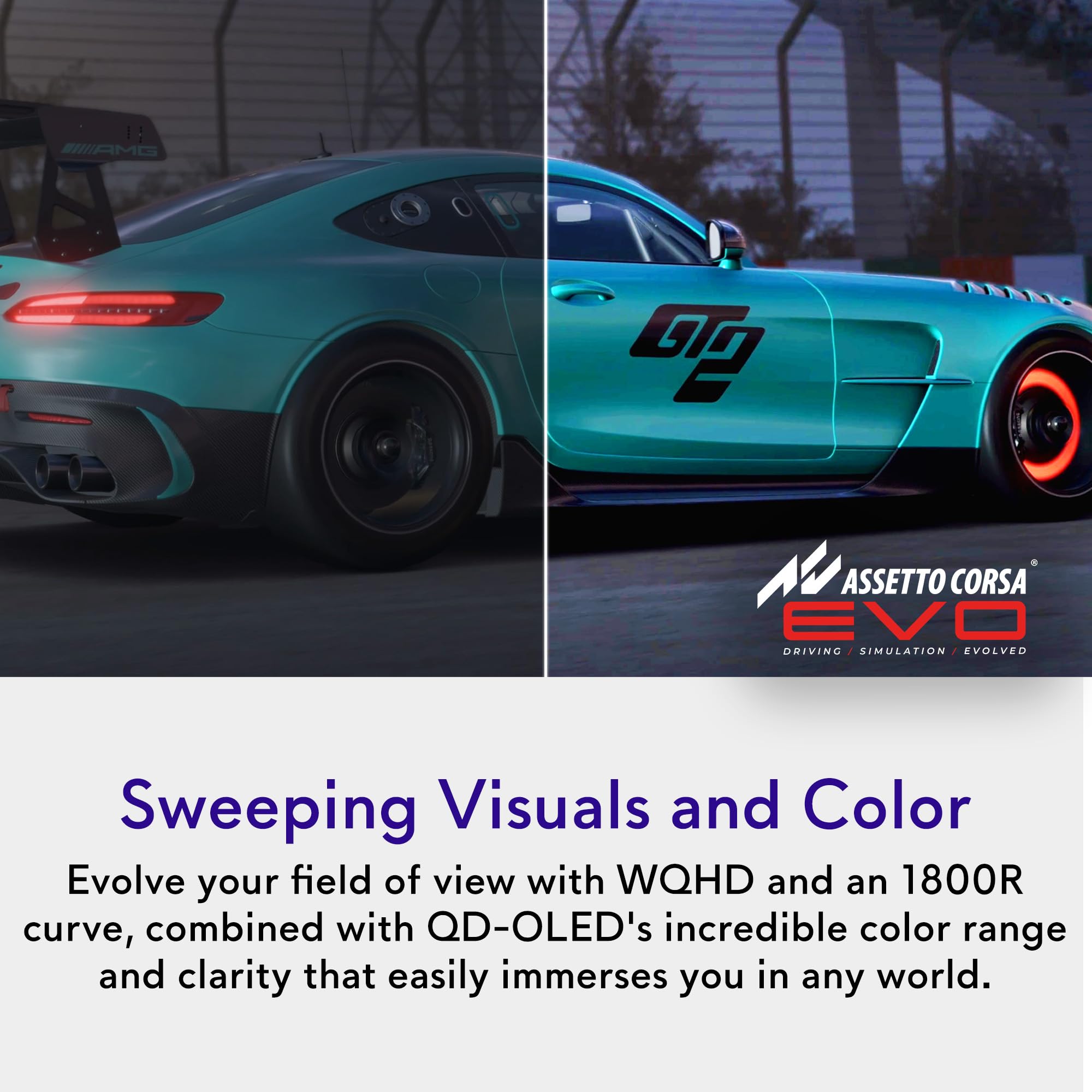 Alienware 34 240Hz QD-OLED Gaming Monitor AW3425DW - 34.2" QD-OLED 240Hz 0.03ms 1800R Curved Display, AMD FreeSync Premium Pro, VESA DisplayHDR True Black 400, DisplayPort/HDMI/USB Connectivity- Black