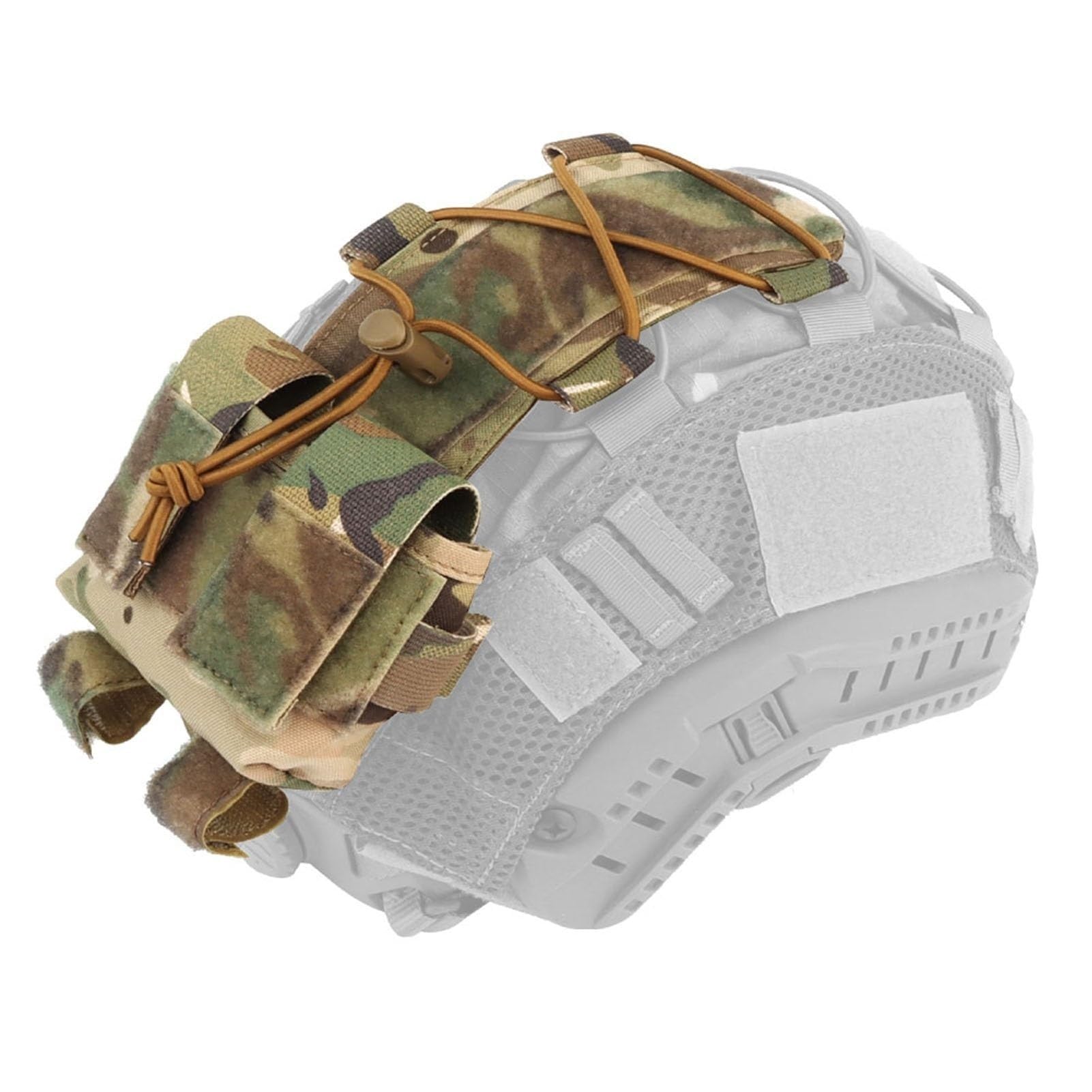 LZAQHMT Casque Tactique Airsoft 4 en 1 Amélioré - Système Réglage Rapide par Molette avec Oreillette, Housse Casque Et Sac Lestage for Équipement Paintball Militaire, Cosplay Et Cosplay - 5