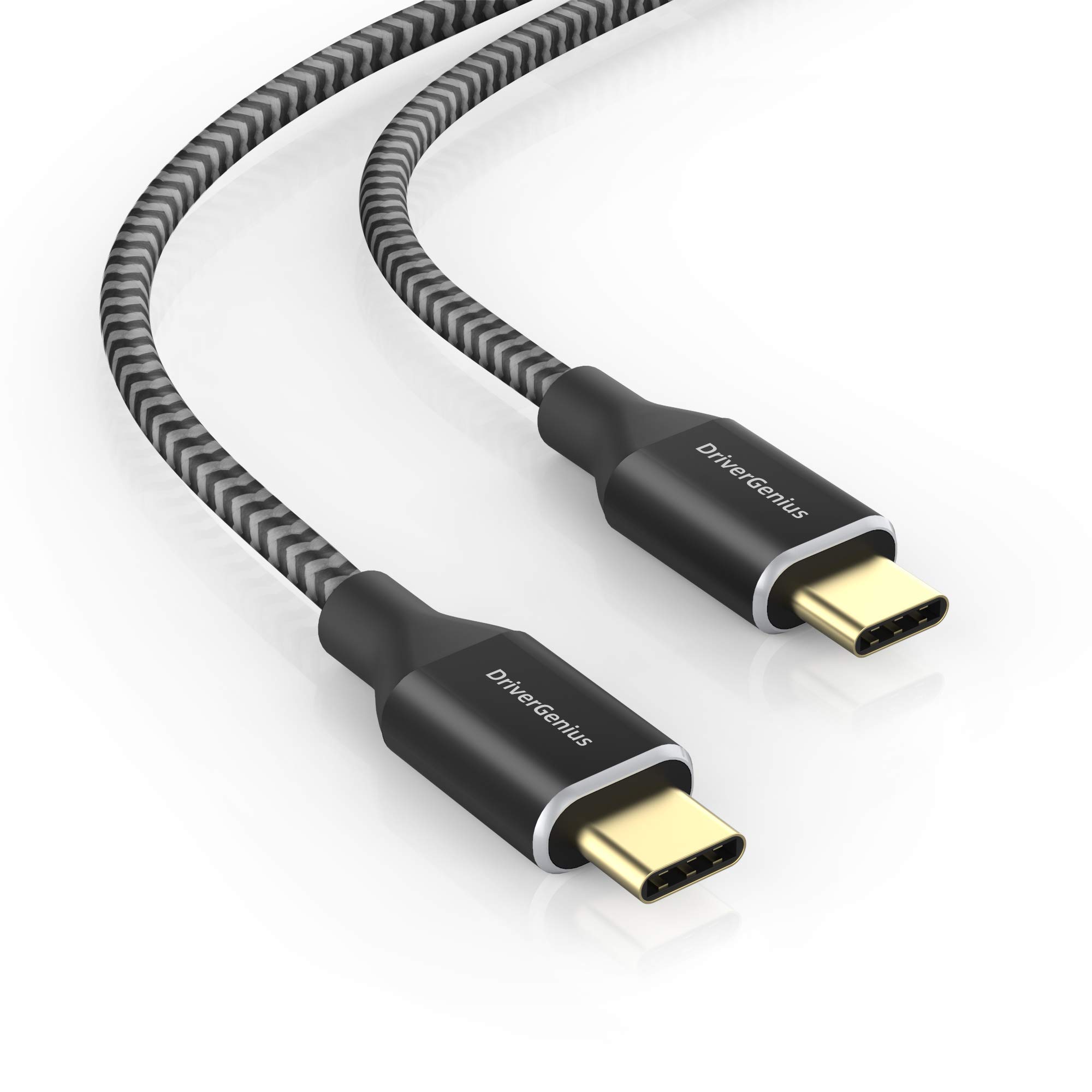 DriverGenius5Gbps USB-C 4K/60Hz Video Converter Cable - 1.8m, PD 60W, Black (U31PD01)