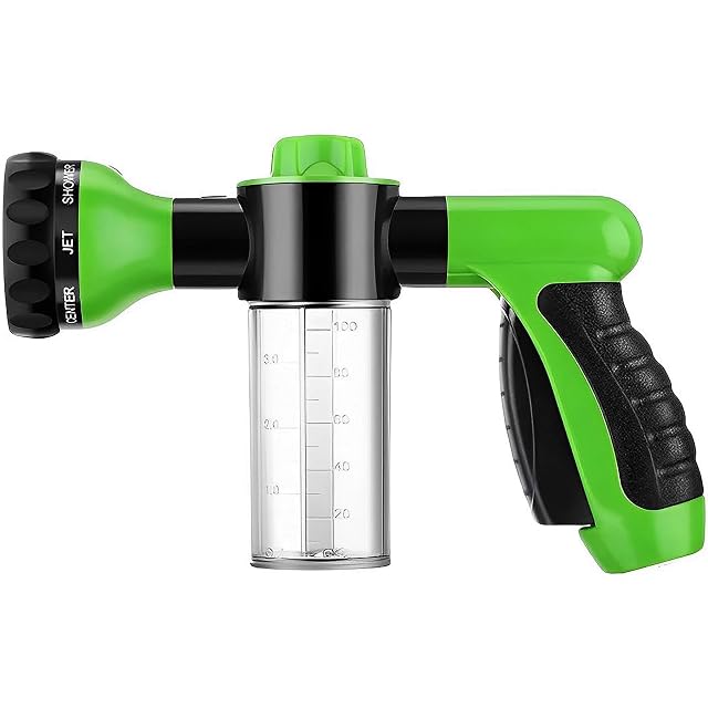 Soap Shampoo Dispenser for Pet Wash and Garden Hose Sprayer Nozzle by Girl With The Dogs