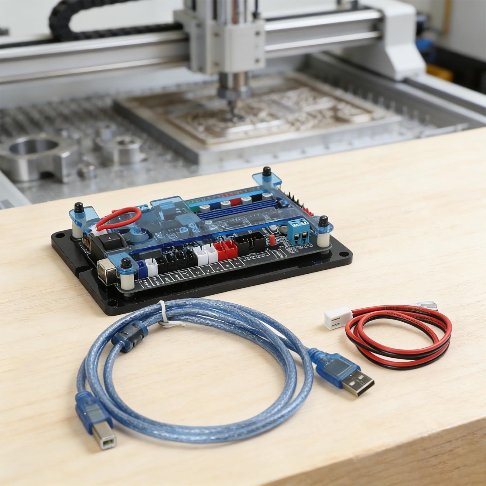 Pour carte de contrôleur Grbl 3 axes USB pour pilote de moteur pas à pas