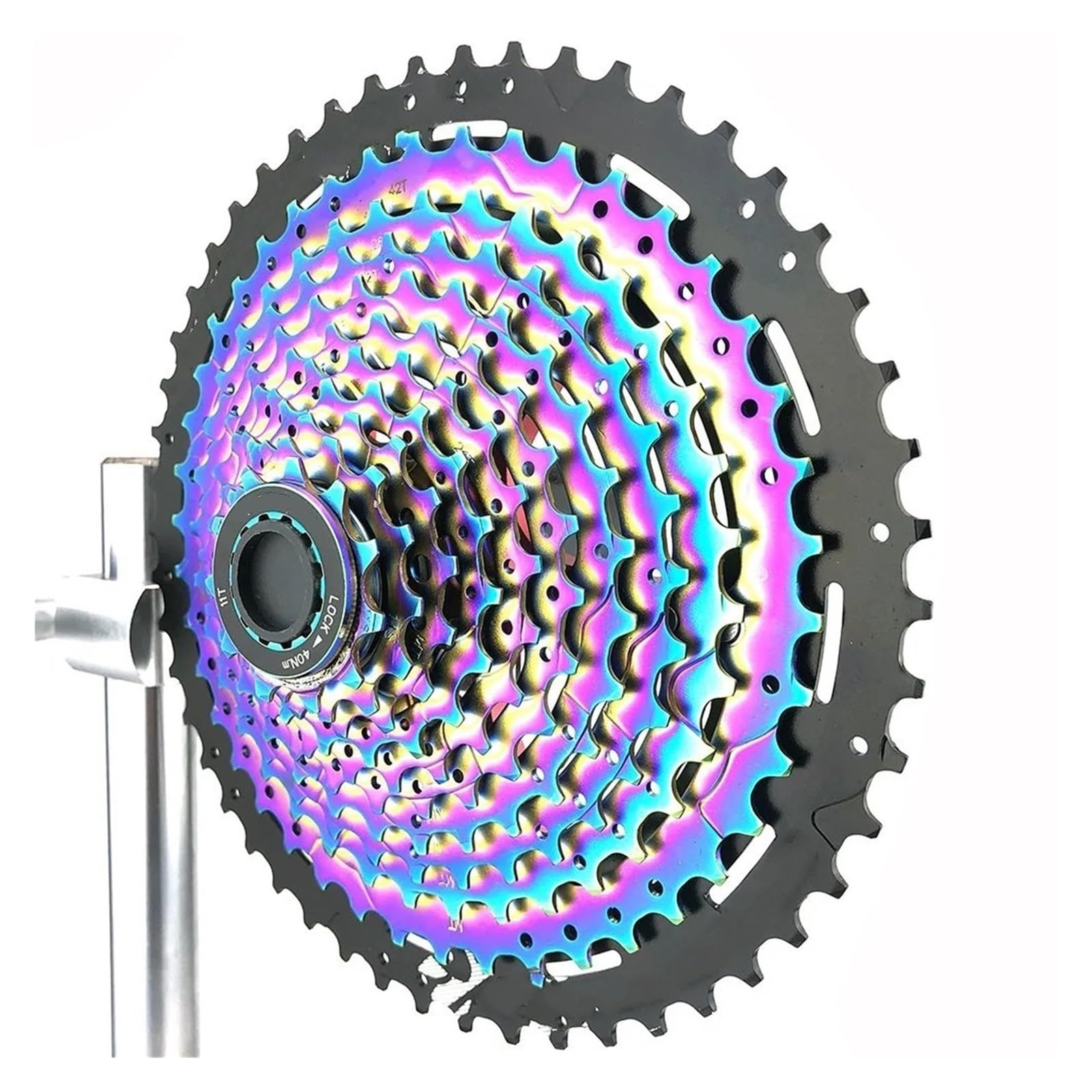 Kaseta Koła Zamachowego Ultralekka Stal Węglowa 11/12 Prędkości Zębatka 11-50T Tęczowa Szeroka Pasuje Do SHIMANO HG wkręcany wolnobieg Kaseta Rowerowa