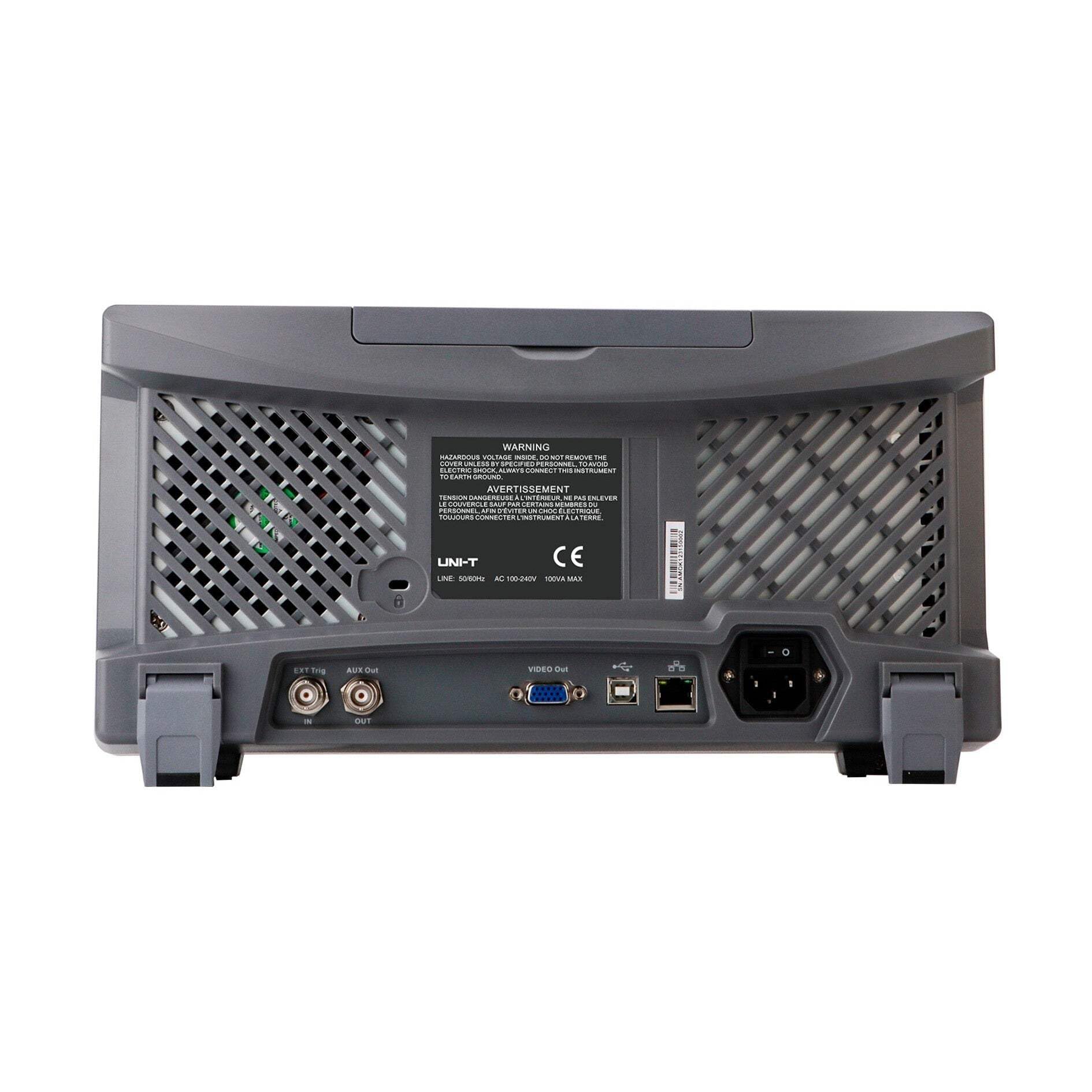 UNI-T UPO2204 digitales Phosphoroszilloskop mit 4 Kanäle, 2GSa/s, 200MHz, 56Mpts