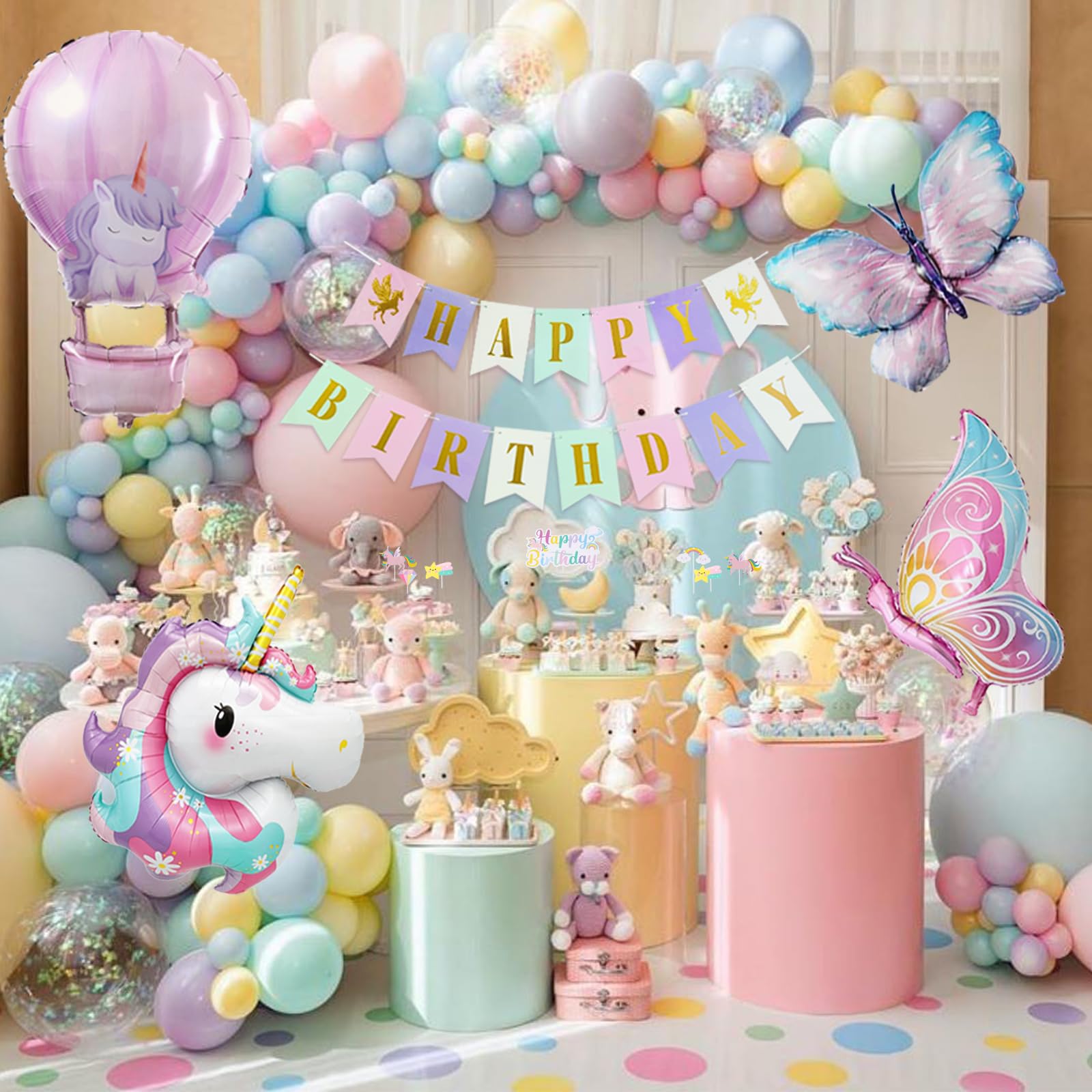 Décoration Anniversaire Licorne - Univers Licorne