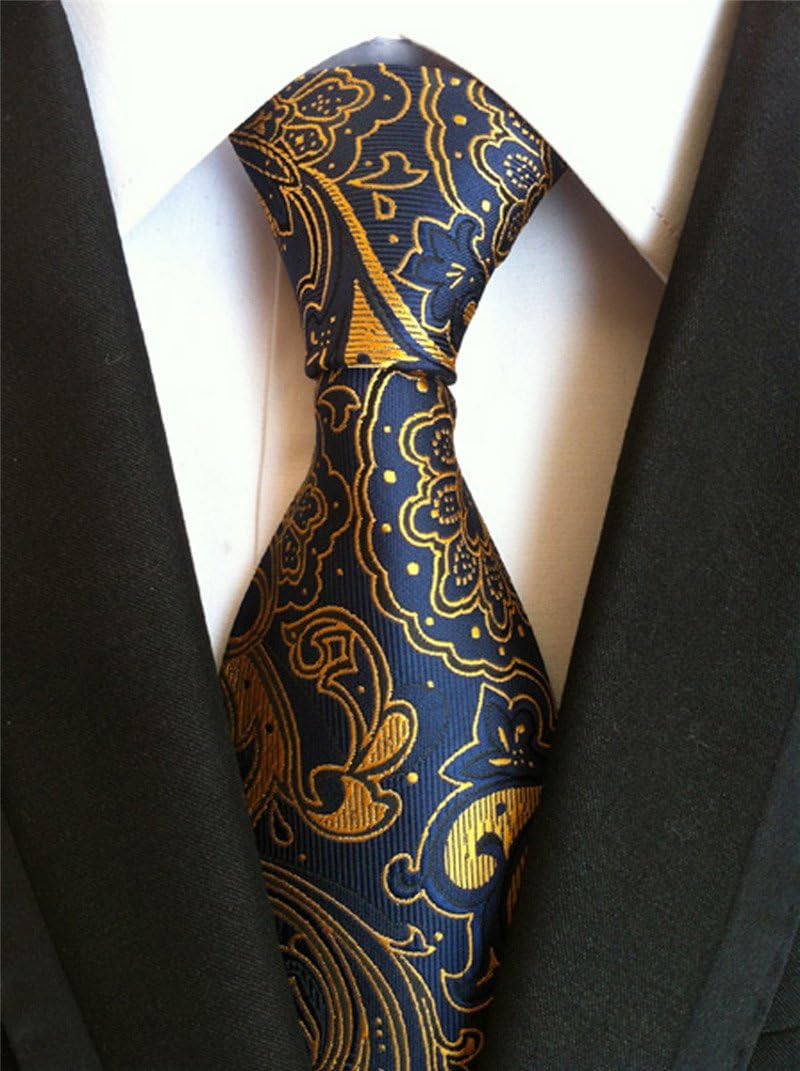 Lot 9 PCS Classic Men's Tie Necktie Woven JACQUARD Neck Ties