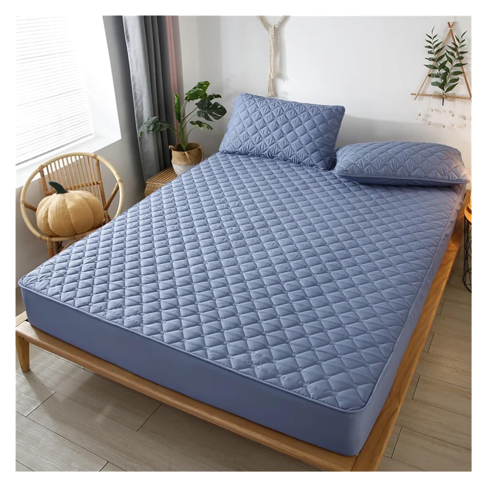 Housse De Matelas ImperméAble Protège-Matelas matelassé imperméable for Une Protection Confortable, Indispensable for la literie pour Matelas(Color 8,180x200cm(71x79 in))