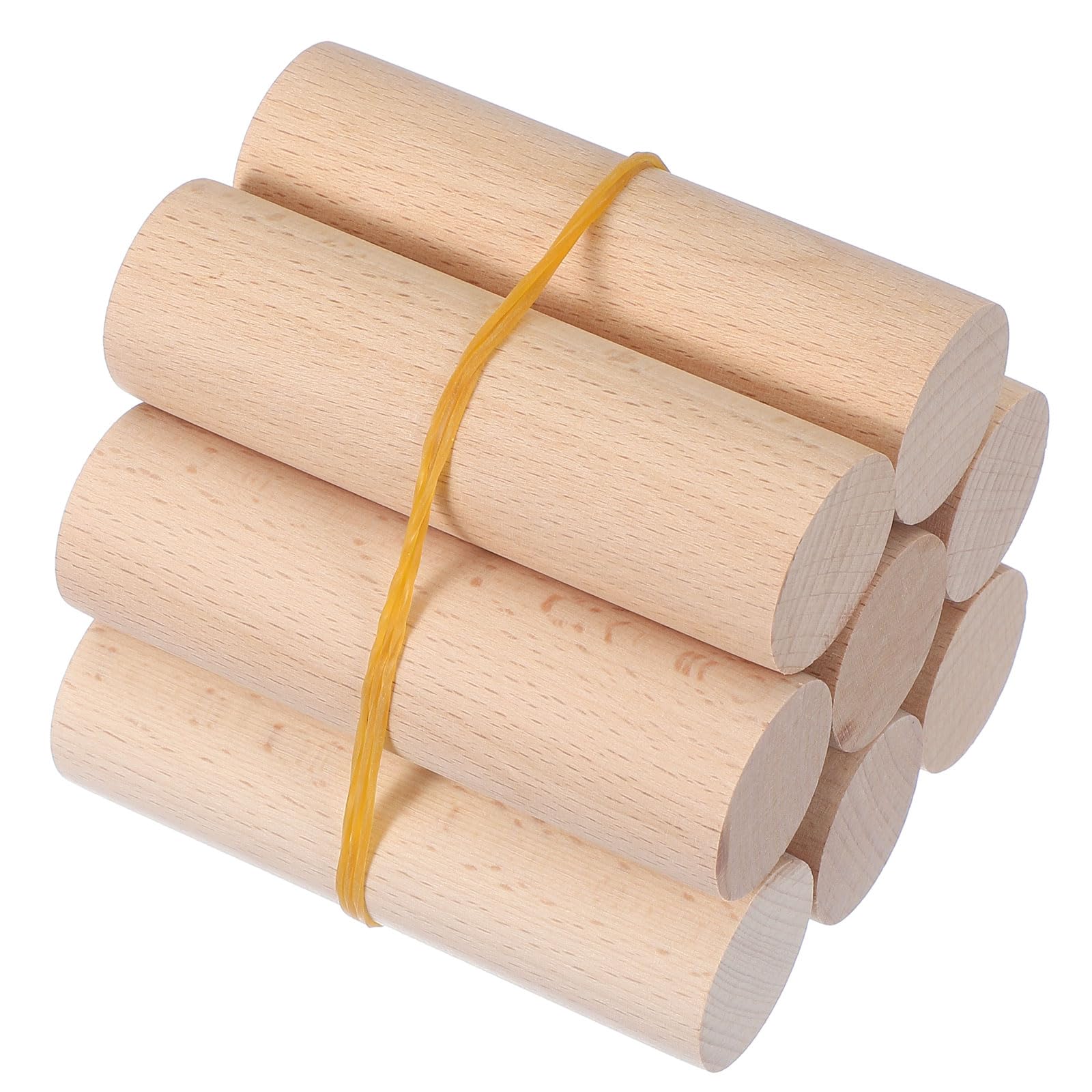 PATIKIL 1-1/8 x 4 Inch Wooden Dowel Rod