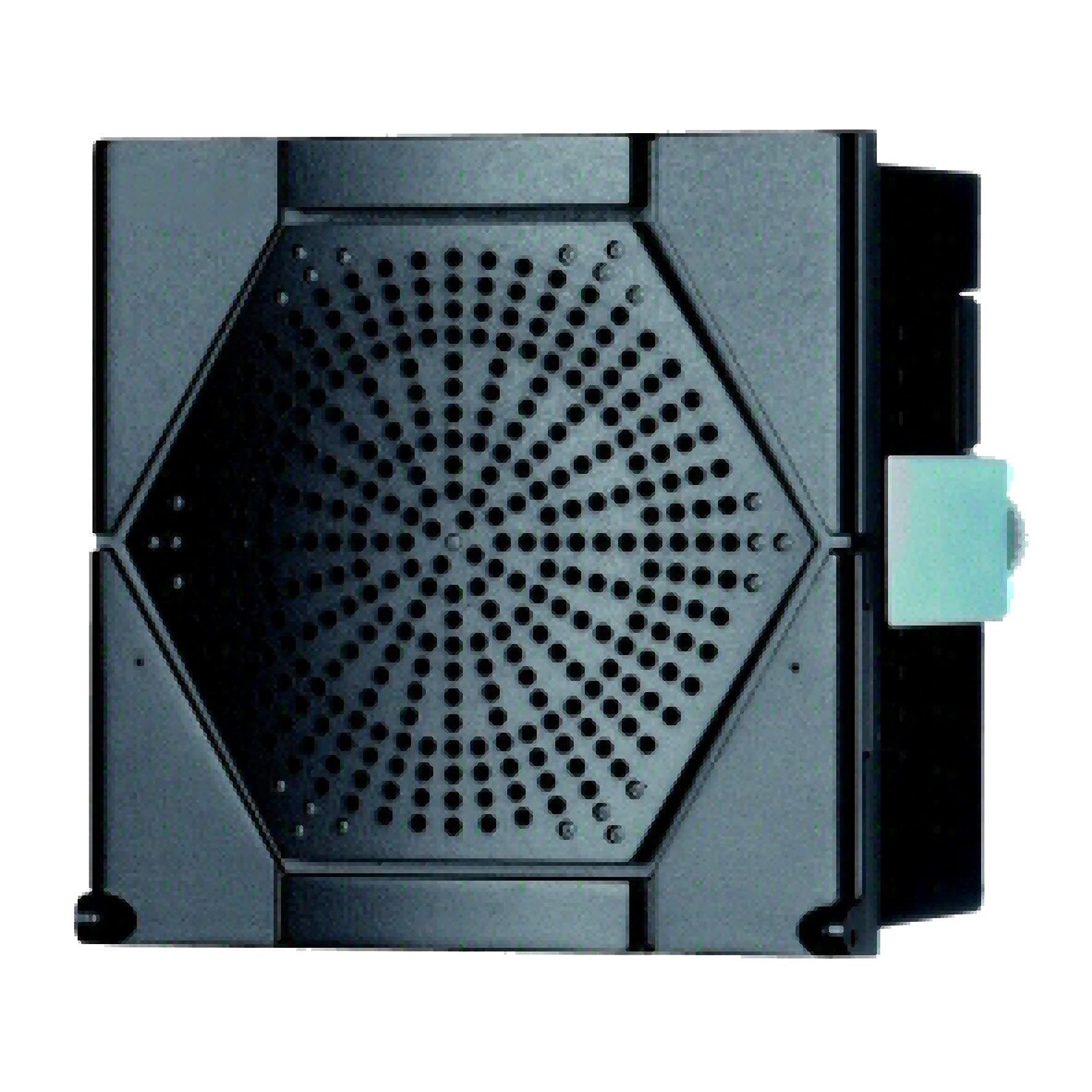 Alarma electrónica blanca DIN96 PNP 12/24V de empotrar en paneles de automatización 8