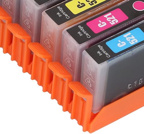 Miniatura 6 de ViaGasaFamido Printer Cartridge, Ink Cartridge, ABS Printer Cartridge Printing Ink Cartridge with Ink for PIXMA IP3600 IP4600 IP4700 MX860 Printer,