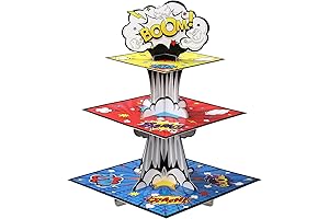 Zopeal 3 Tiers Sonic Cupcake Stand