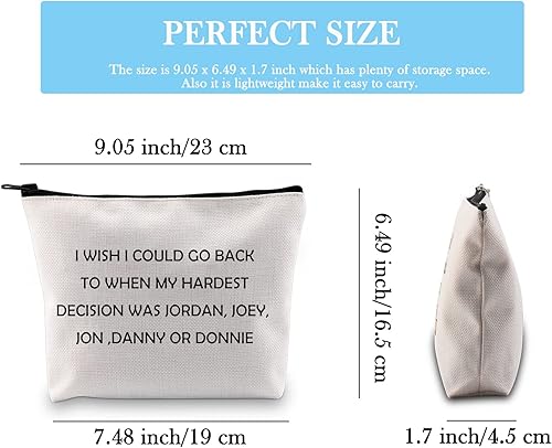 Miniatura 2 de Regalo inspirado en el grupo de música, banda de música, regalo para fanáticos, bolsa con cremallera, regalo de celebridades, bolsa de maquillaje