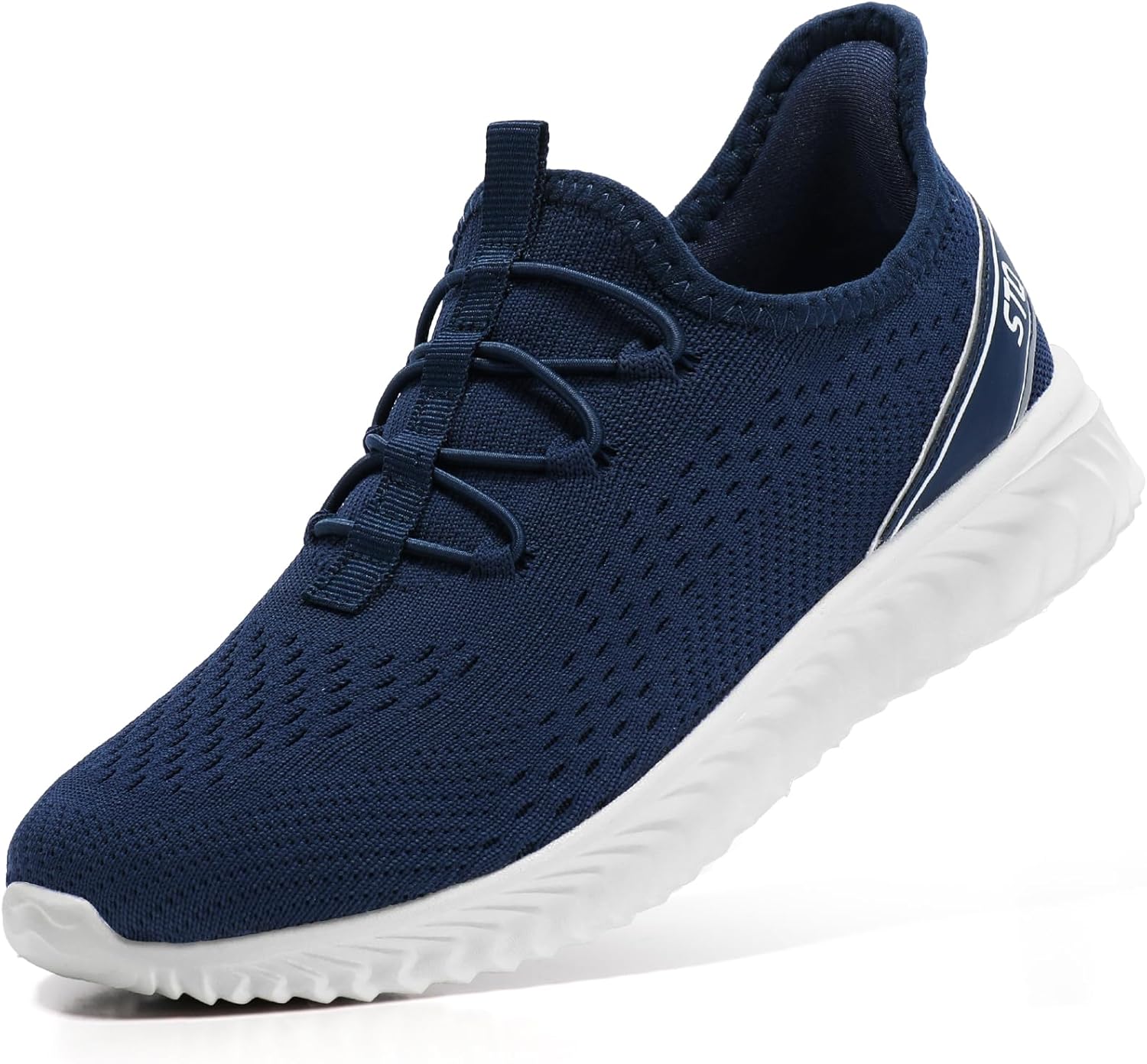 STQ Womens Orthopedic Walking Shoes for Plantar Fasciitis Lightweight Slip on Sneakers Comfortable Travel Gym Fitness Shoes