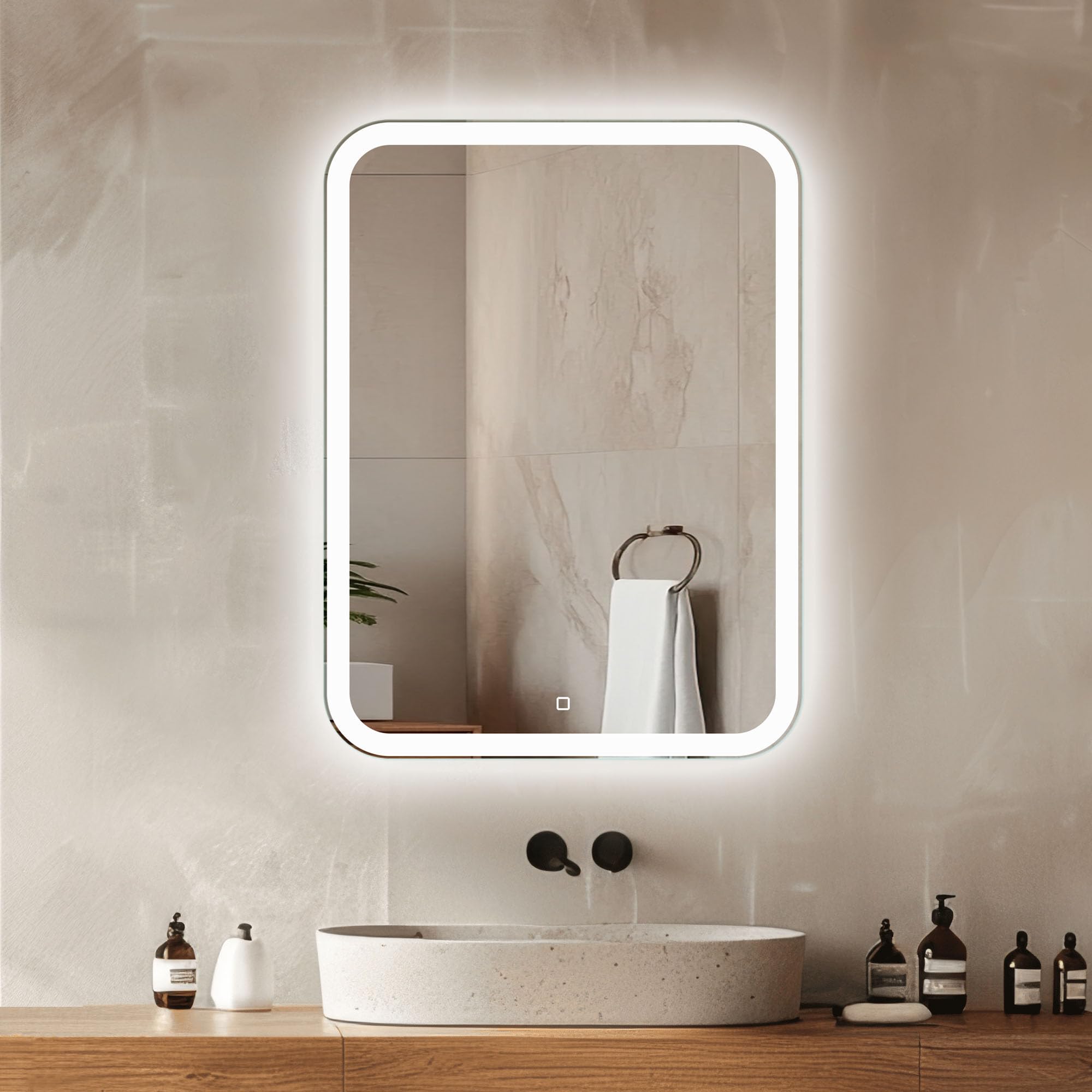 Badkamerspiegel met verlichting kopen? ➤ 1085 opties
