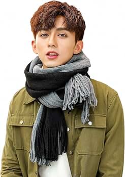 メンズストール　メンズマフラー　ダーバン　ペイズリー　2重　高級メンズストール マフラー ストール メンズ[品番：LU000012977]｜LUXSTYLE（ラグ