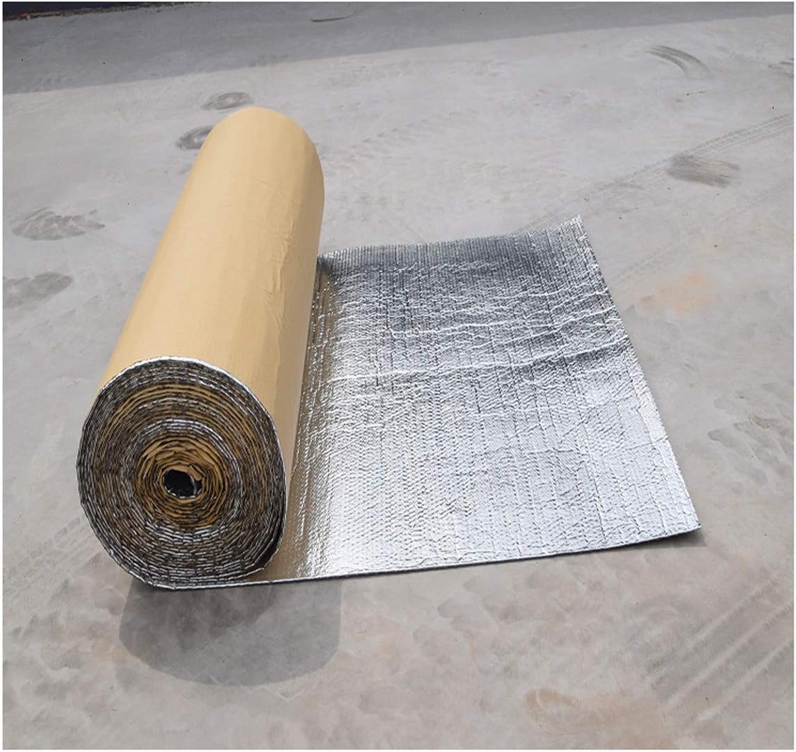 断熱ボード裏面 テープ アルミ保温シート 保温 保冷シート フィルム配管用 車 屋根 遮熱 シート 裏面 プロテクト 防水 カバー 30m 耐熱 フロアテールゲート防音遮光 保護 断熱材 サーモ 車サンシェード厚さ5mm 5 大好評 1 断熱ボード Size