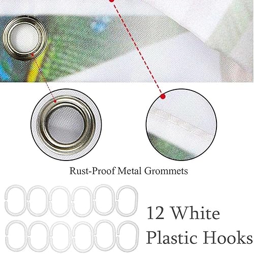 Miniatura 6 de YUABVABN El juego de alfombras de baño antideslizantes de 16 piezas The Grinch Stole de Navidad incluye tapete de baño tapete de contorno cubierta