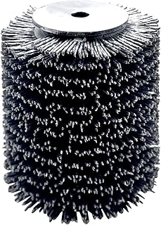 Replace Restore WRBW80 80 Grit Nylon Brush Abrasive Drawing Wire Wheel Wood Timber Cleaning Texturing Compatible with All Restore, Porter Cable, Craftsman Drum Sander Tools for Woodworking