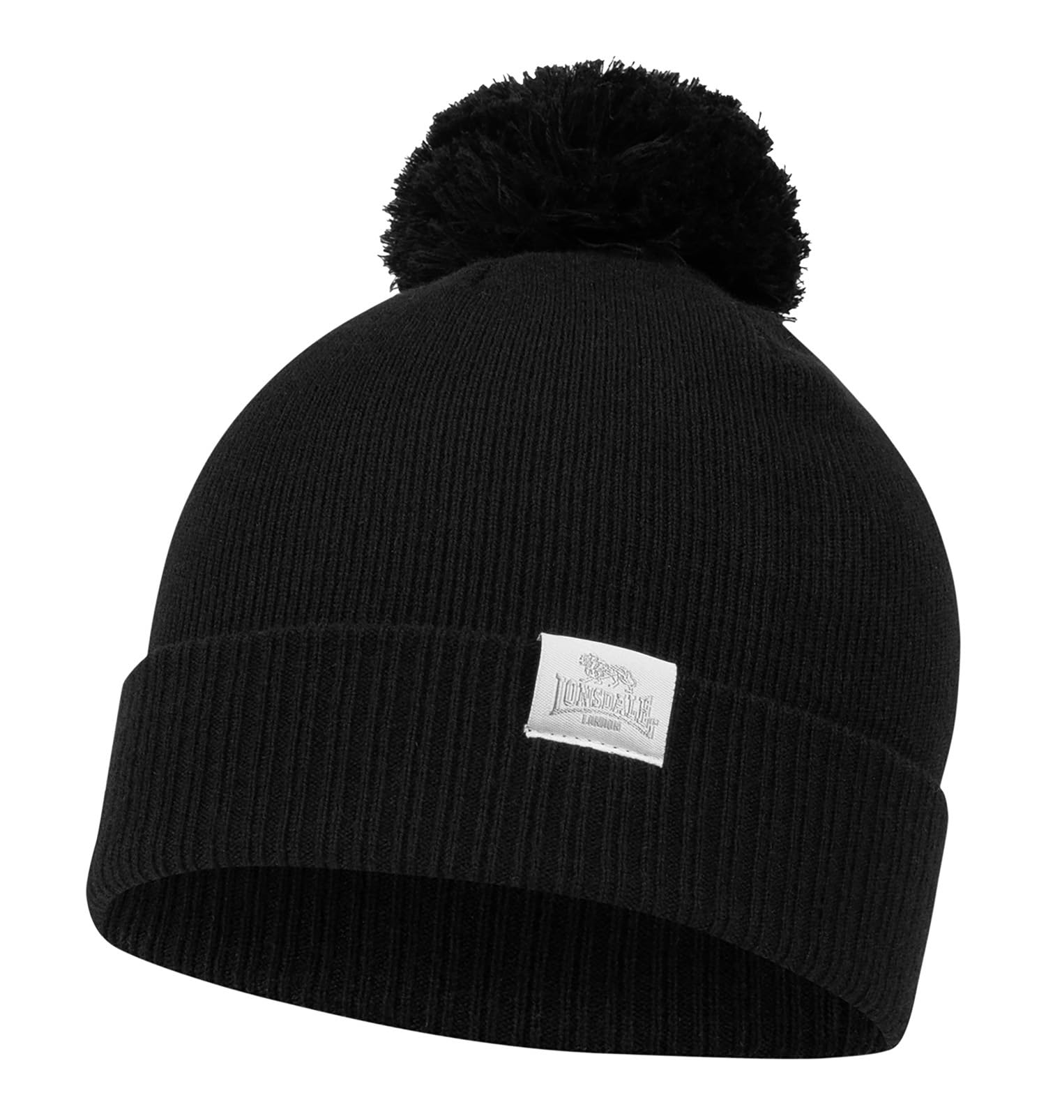 Lonsdale Pudelmütze EMBSAY Black One Size