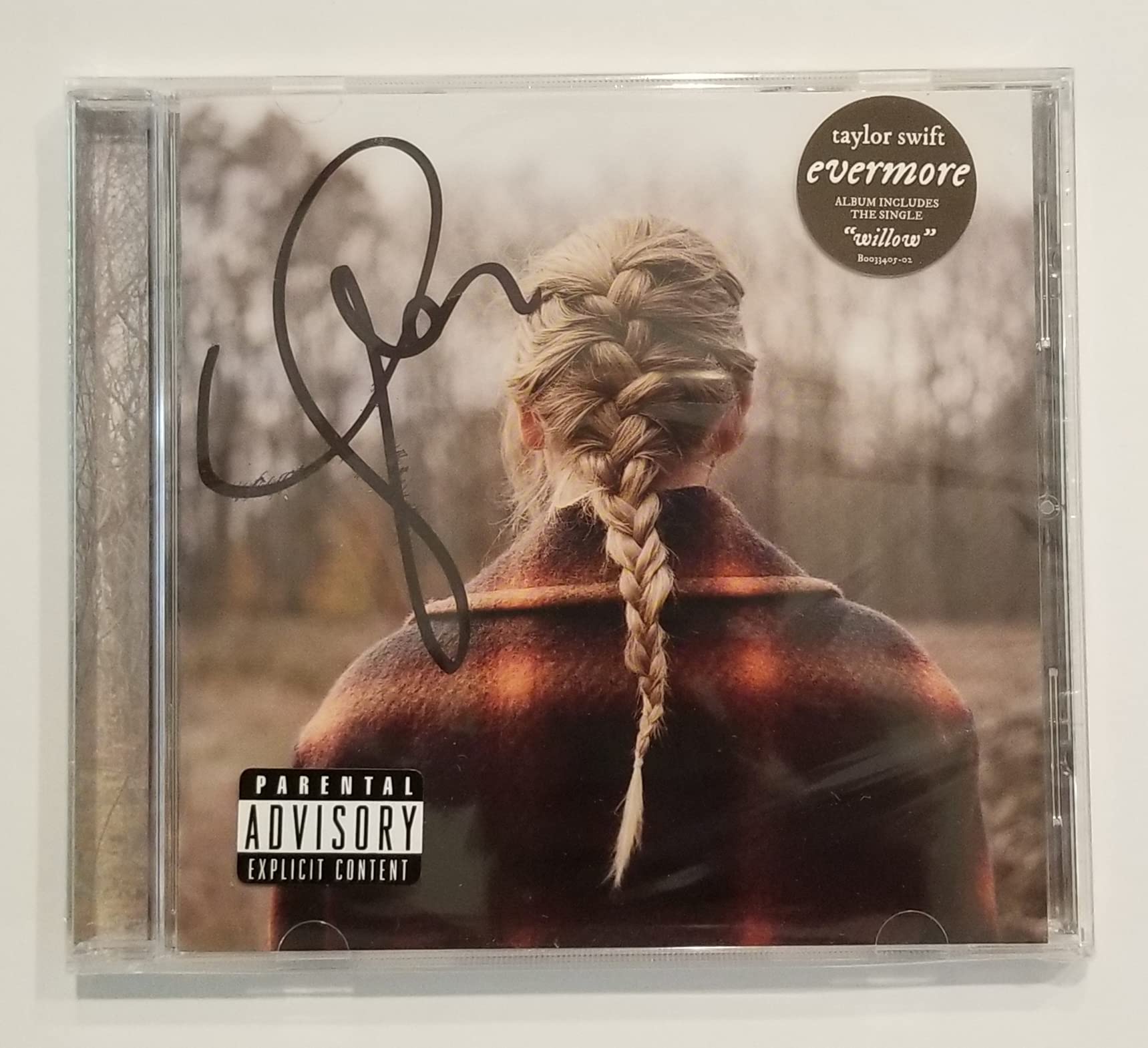 Taylor Swift evermore サイン入り CD Taylor Swift – Evermore Signed CD Sealed US – URVC