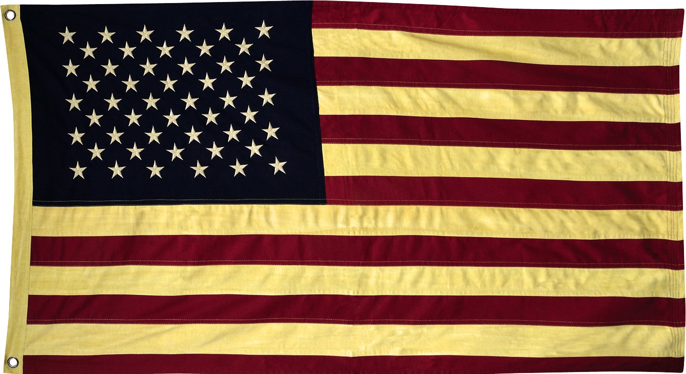 Amazon.com: KP Creek Gifts Aged American Flag - Large : Patio, Lawn & Garden