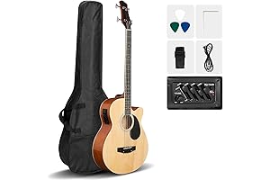 Ktaxon 4-String Acoustic Bass Guitar: Your Gateway to Soul-Stirring Melodies