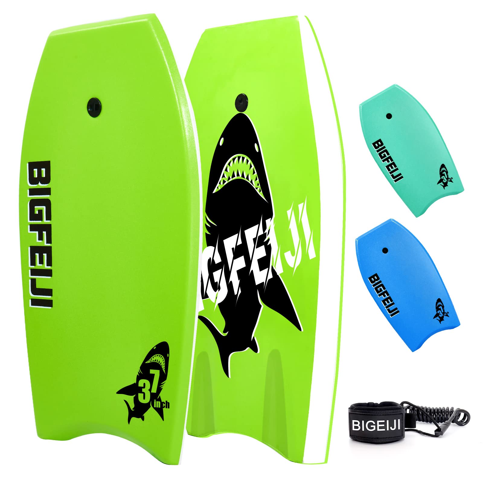 Buy BIGFEIJI Bodyboards 33in/37in/41in Lightweight Body Boards with