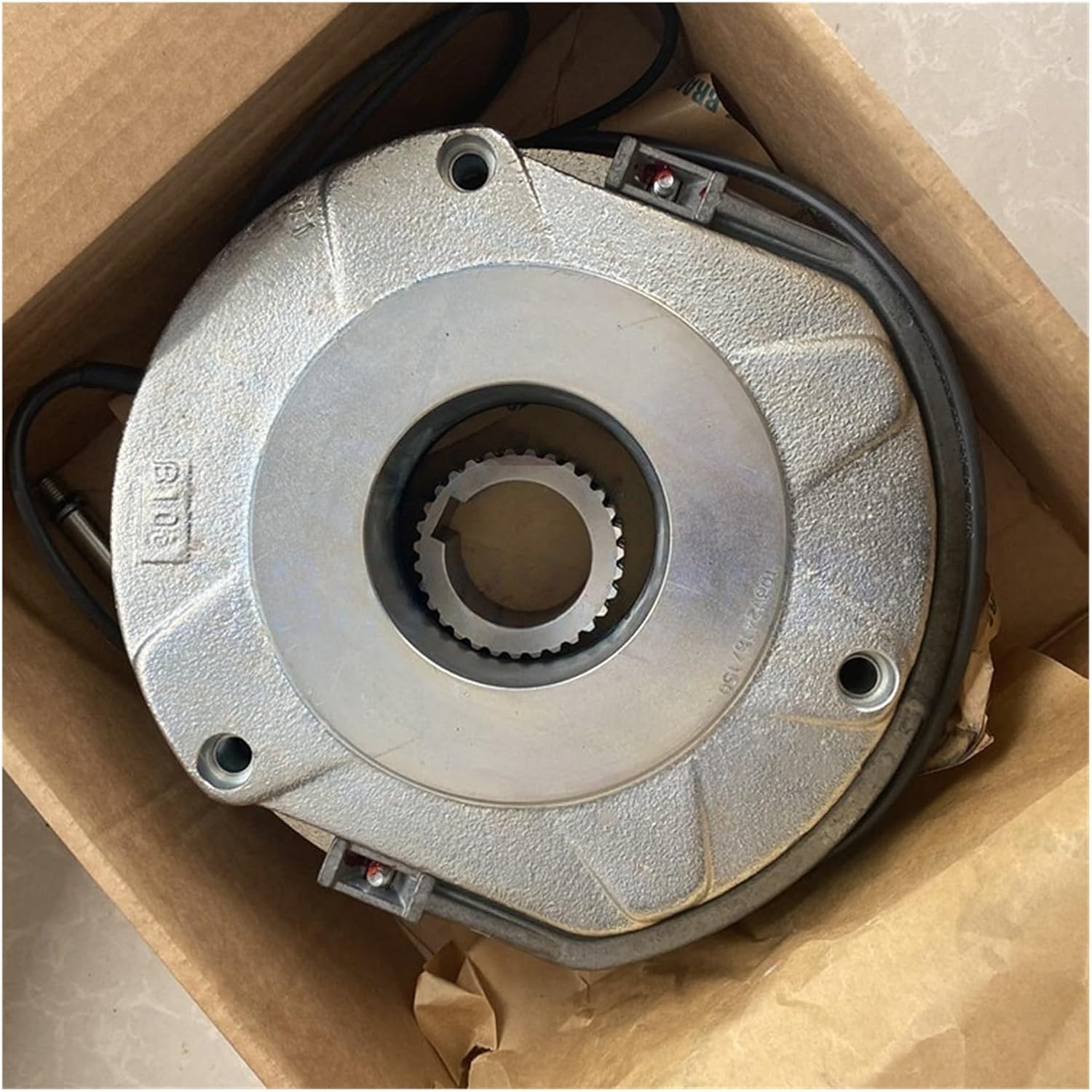 18.5kW Motor Brake BRE250 180/205VDC 250Nm - High Durability Brake Disc for Industrial Applications 1pc(Complete Set - 180V)