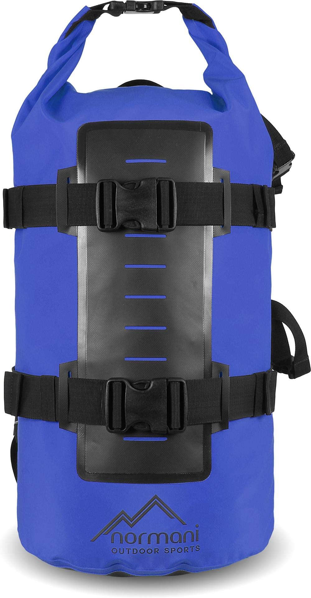 normani Rucksack Wasserdichter Trekking-Rucksack aus LKW-Plane, 40 Liter