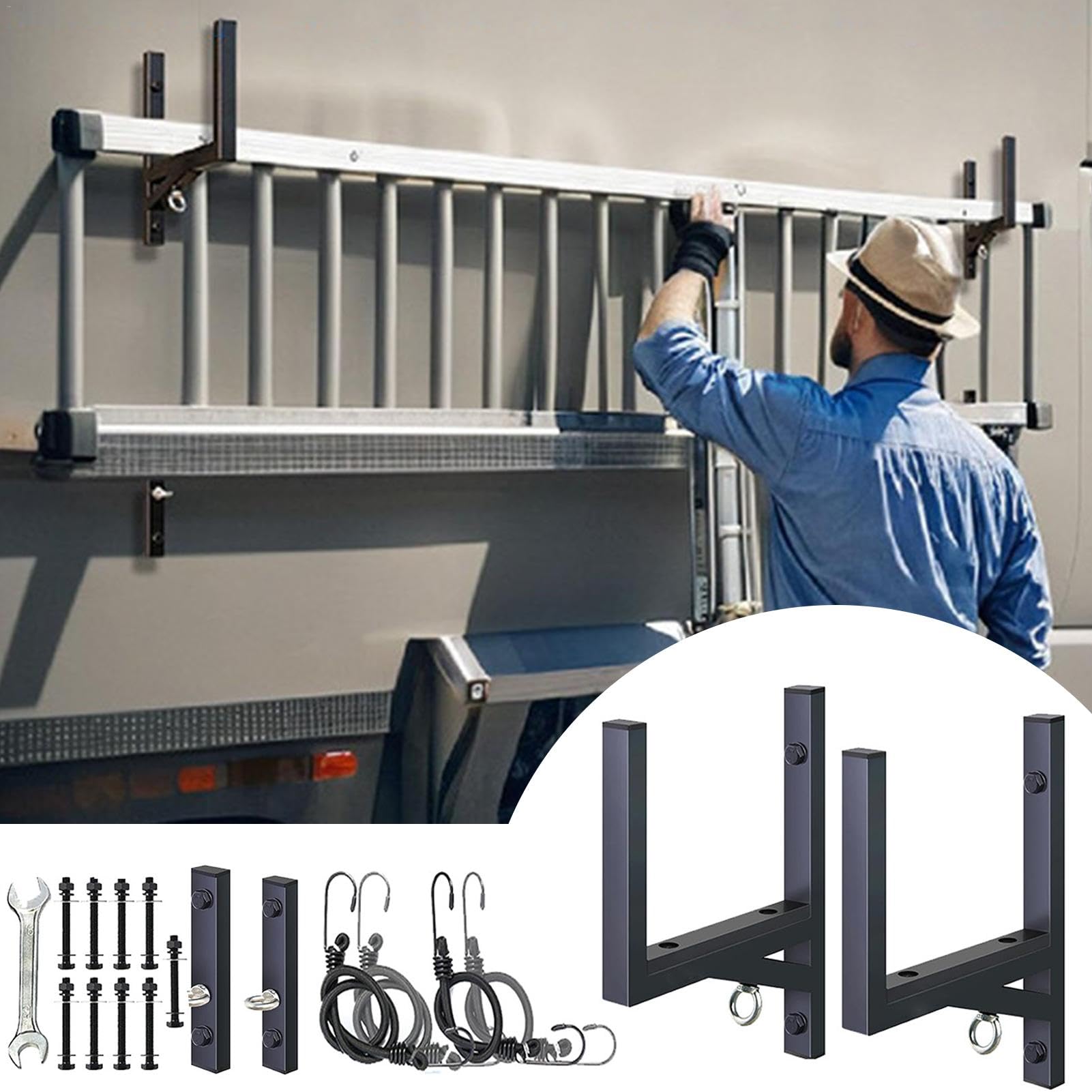 Portascale per rimorchio, Portascale per rimorchio Set di rack in acciaio