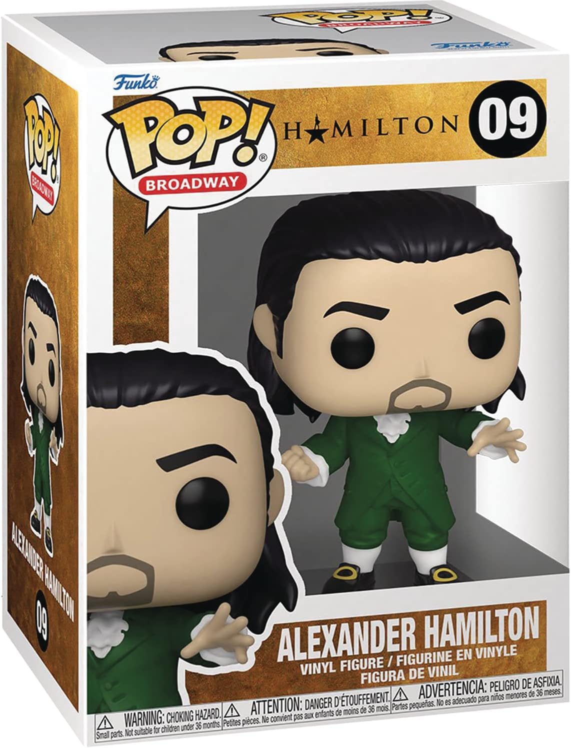 POP Broadway: Hamilton - Alexander Hamilton (Act 2) Funko Vinyl Figure (Bundled with Compatible Box Protector Case)