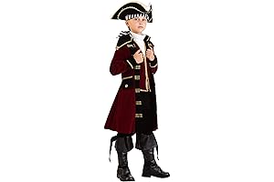 Deluxe Captain Hook Costume for Kids: Embark on Swashbuckling Adventures!