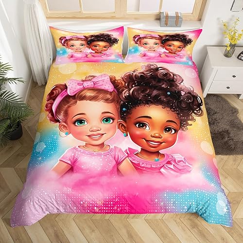 Vista 20 de Juego de funda de edredón de ajolote lindo para mujer, tamaño individual, 2 piezas, transpirable, caricatura, salamandra