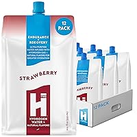 Vista 1 de HTWO Agua con infusión de hidrógeno de fresa