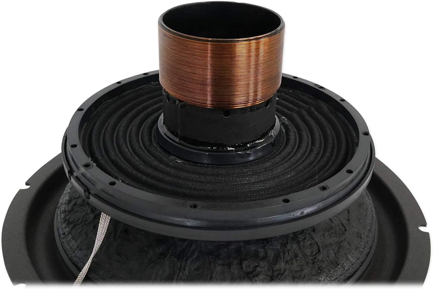 Rockville RKPUN12D1 Recone Kit for Punisher 12D1 Subwoofer, Includes Dust Cap, Cone, Spider, Spacers, and Voice Coil, Easy DIY Car Audio Repair