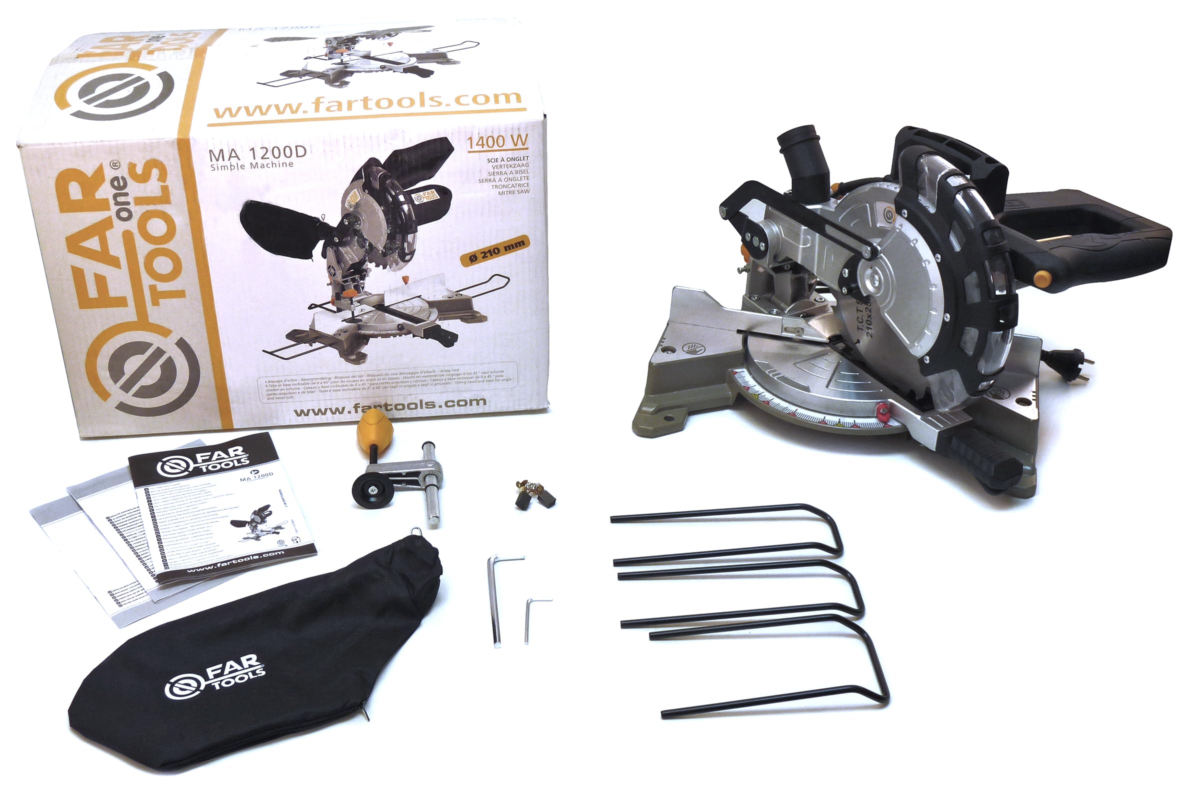 Fartools One ma1200 - Sierra inglentadora 1200w 255mm