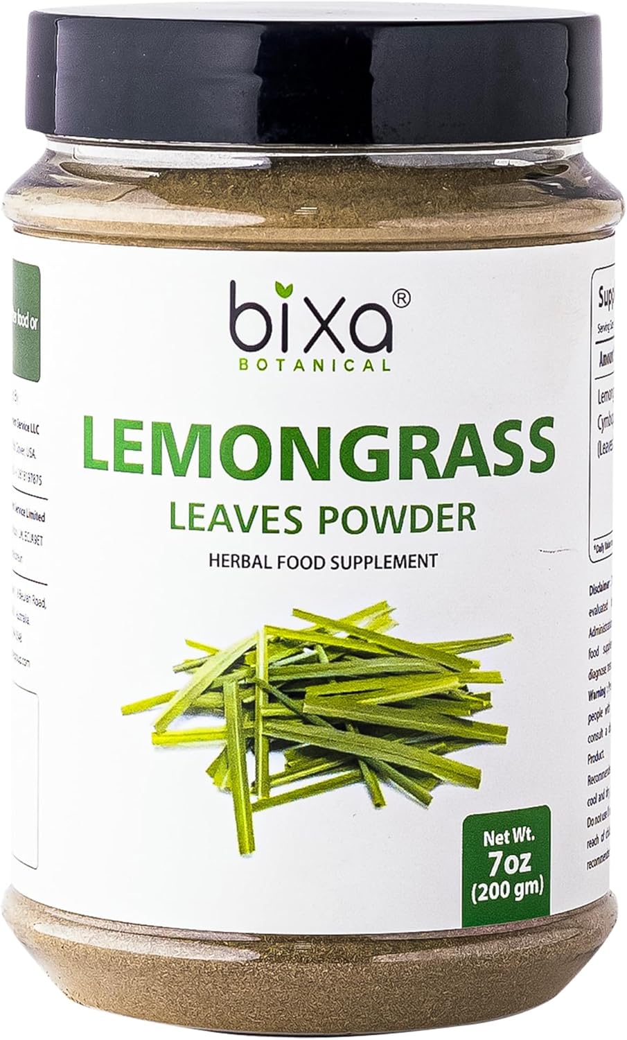 bixa BOTANICAL Lemongrass Powder (Cymbopogon citratus