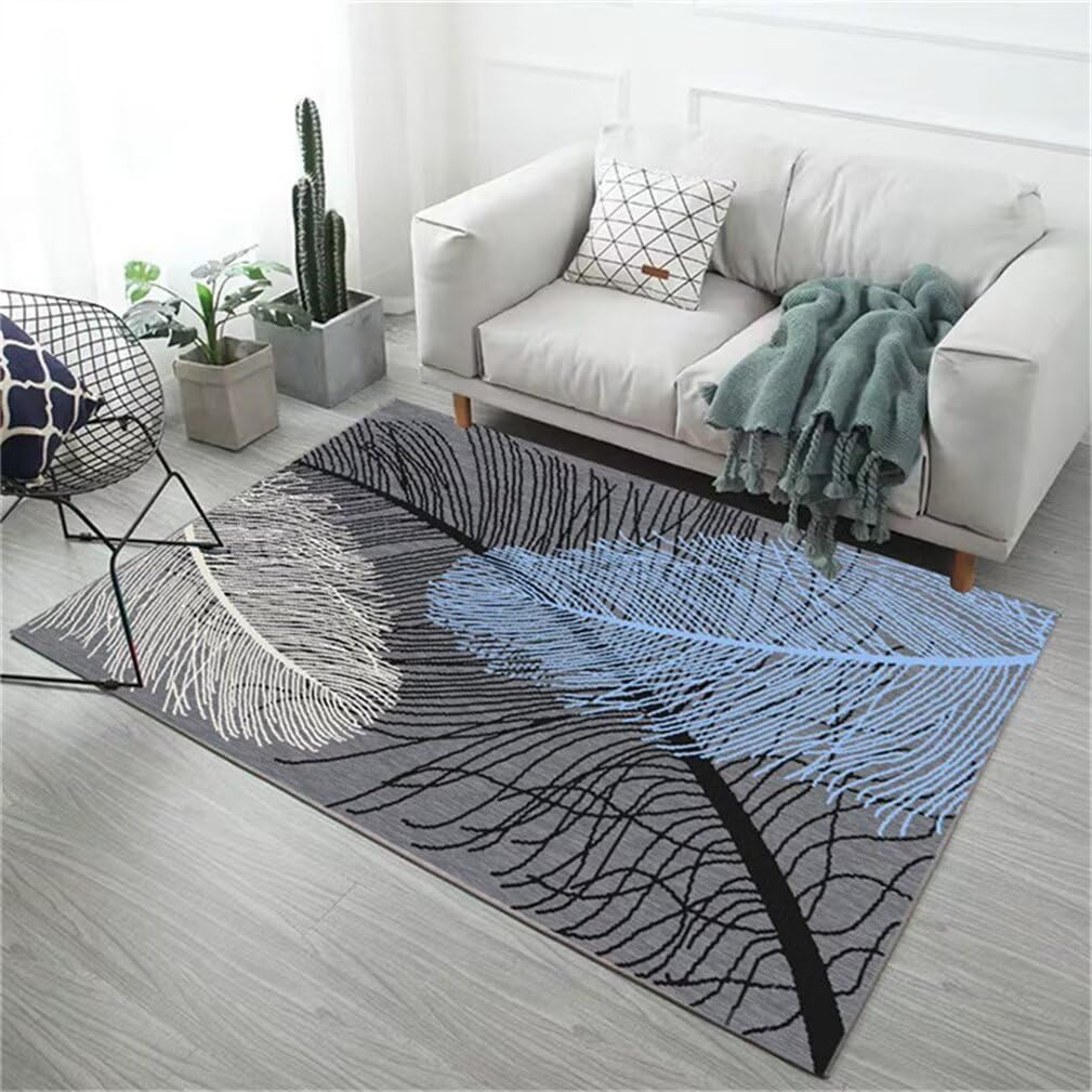 Moquette couloir et grand tapis de salon 200x300 cm doux gris