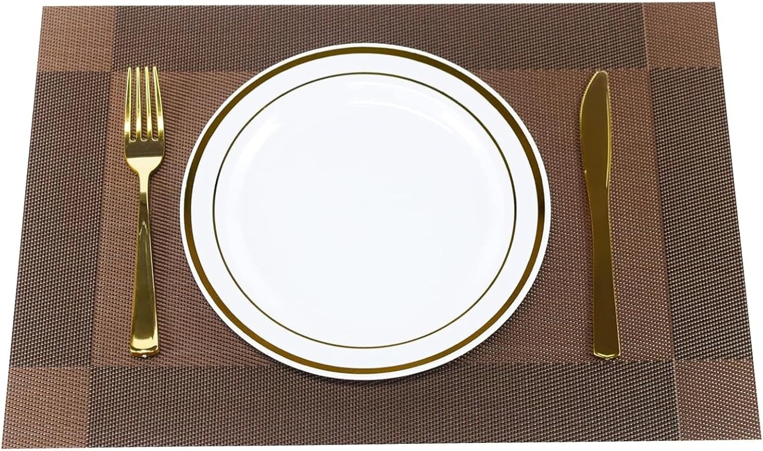 6pcs/Set Placemats Table Place Mats Washable Tableware Dining Table Mats
