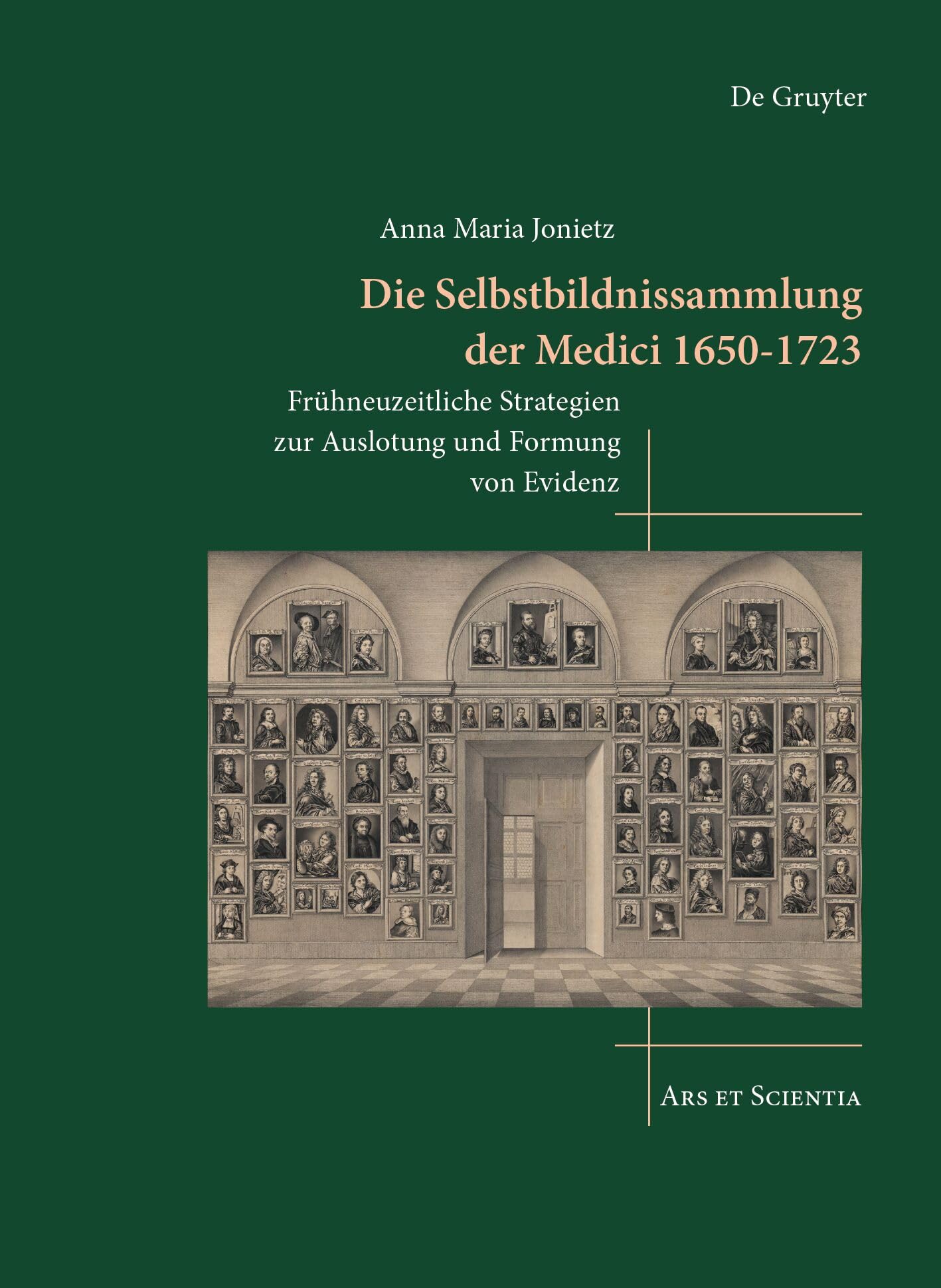 Die Selbstbildnissammlung Der Medici livre d'art sur l'histoire de Florence de 1650 à 1723