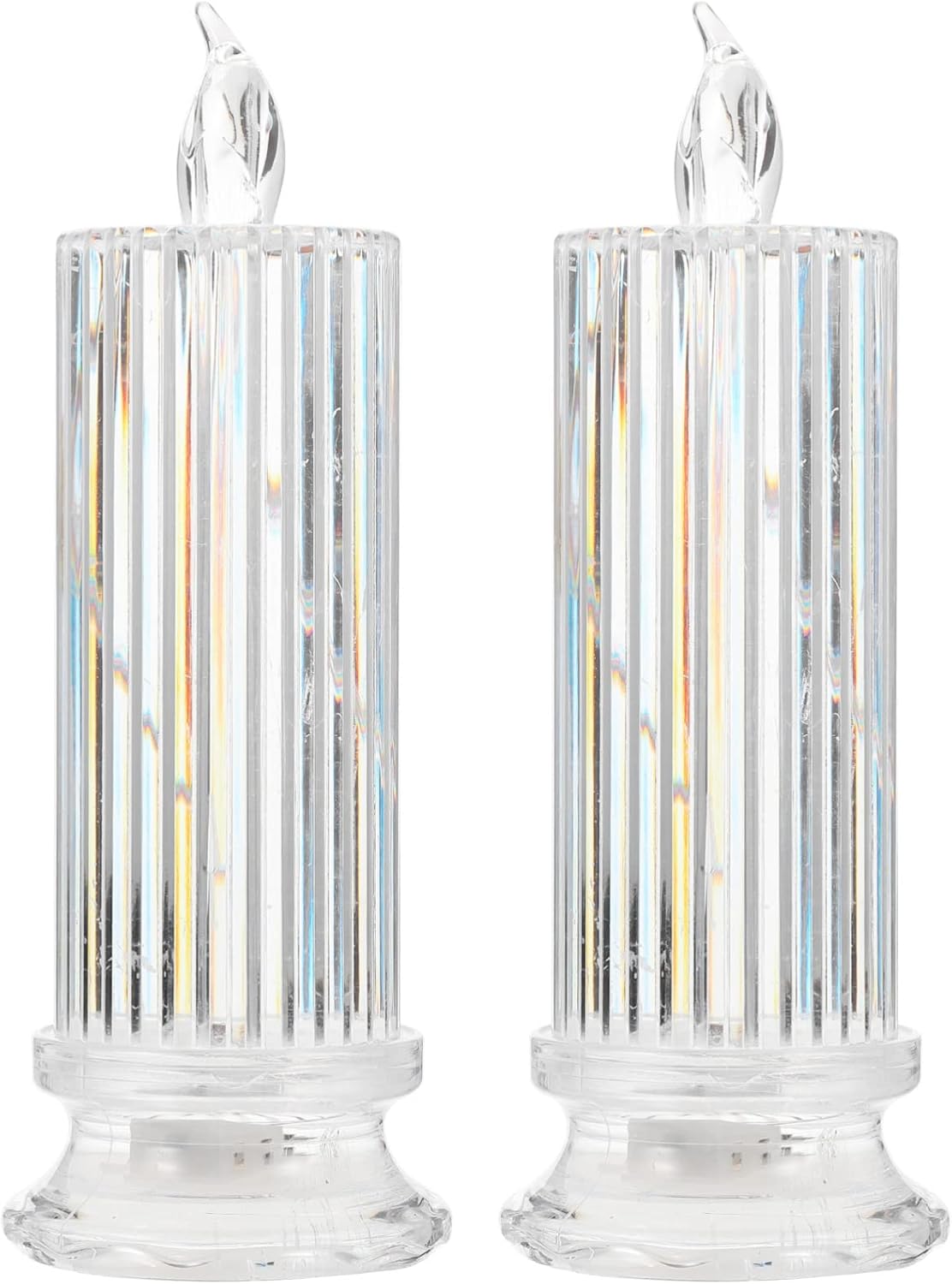 2pcs Led Flameless Candles Battery Operated Flickering