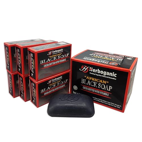 HERBOGANIC Jabón de hierbas de aceite de semilla negra y neem  Jabón natural en barra para rostro y cuerpo  Purificador y nutritivo  Adecuado para