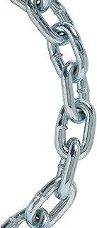 Koch Industries A01162 Grade 30 Proof Coil Chain, Electro Galvanized, 3/16-inch by 10-feet