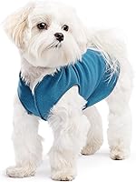 Vista 45 de Goldpaw - Chaqueta elástica de vellón para perros pequeños, suéter súper suave y cálido para perro, chaleco de suéter para mascotas para otoño e