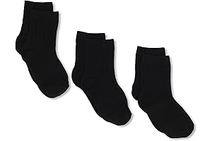Baby-Boys Infant Rib Crew Socks 3 Pair Pack