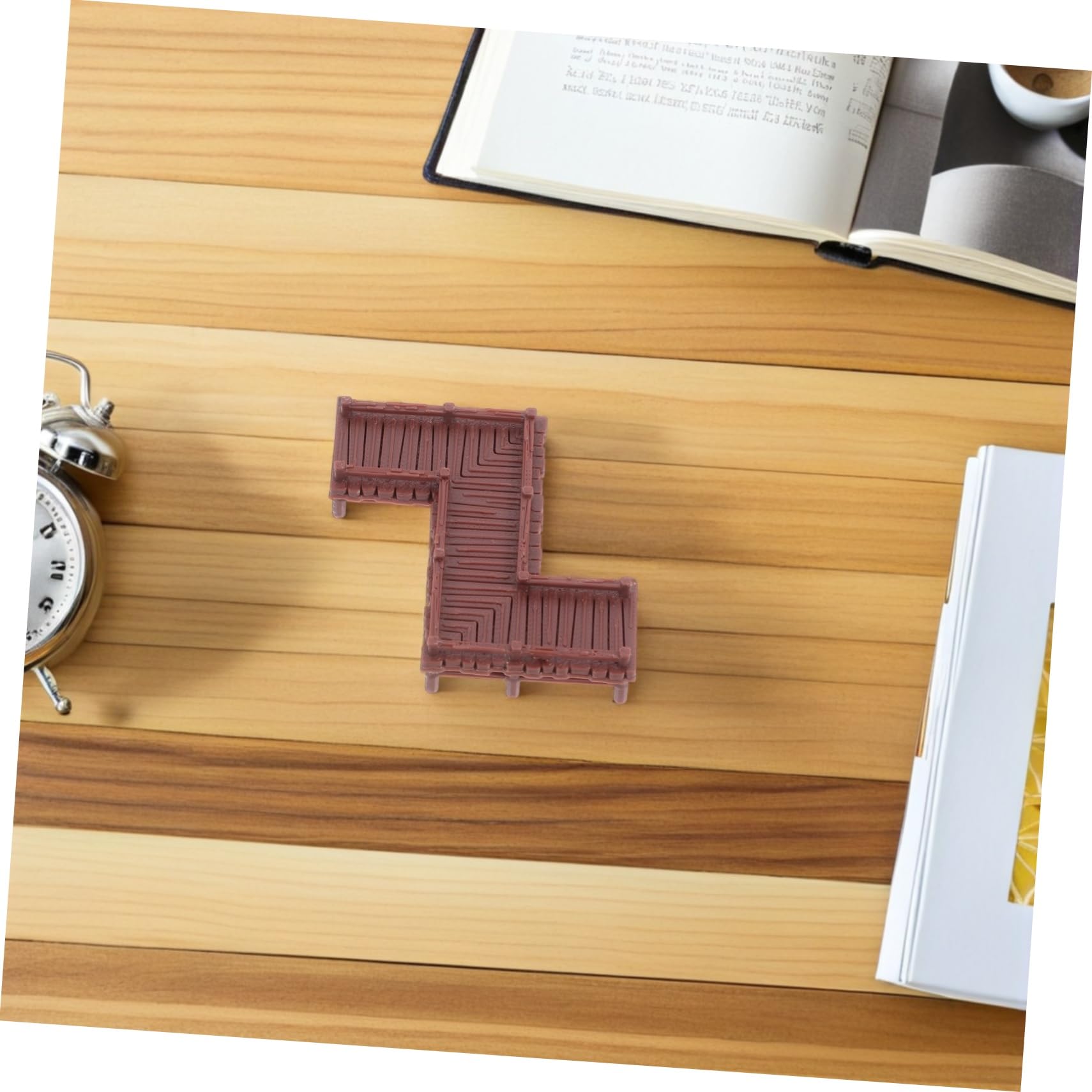 BESPORTBLE 4 Pezzi Miniature Ponti Plastica con Design Cinese Classico Decorazioni per Fatati Terrari e Acquari Modelli Forma di e Z per Ambienti Interni Ed Esterni